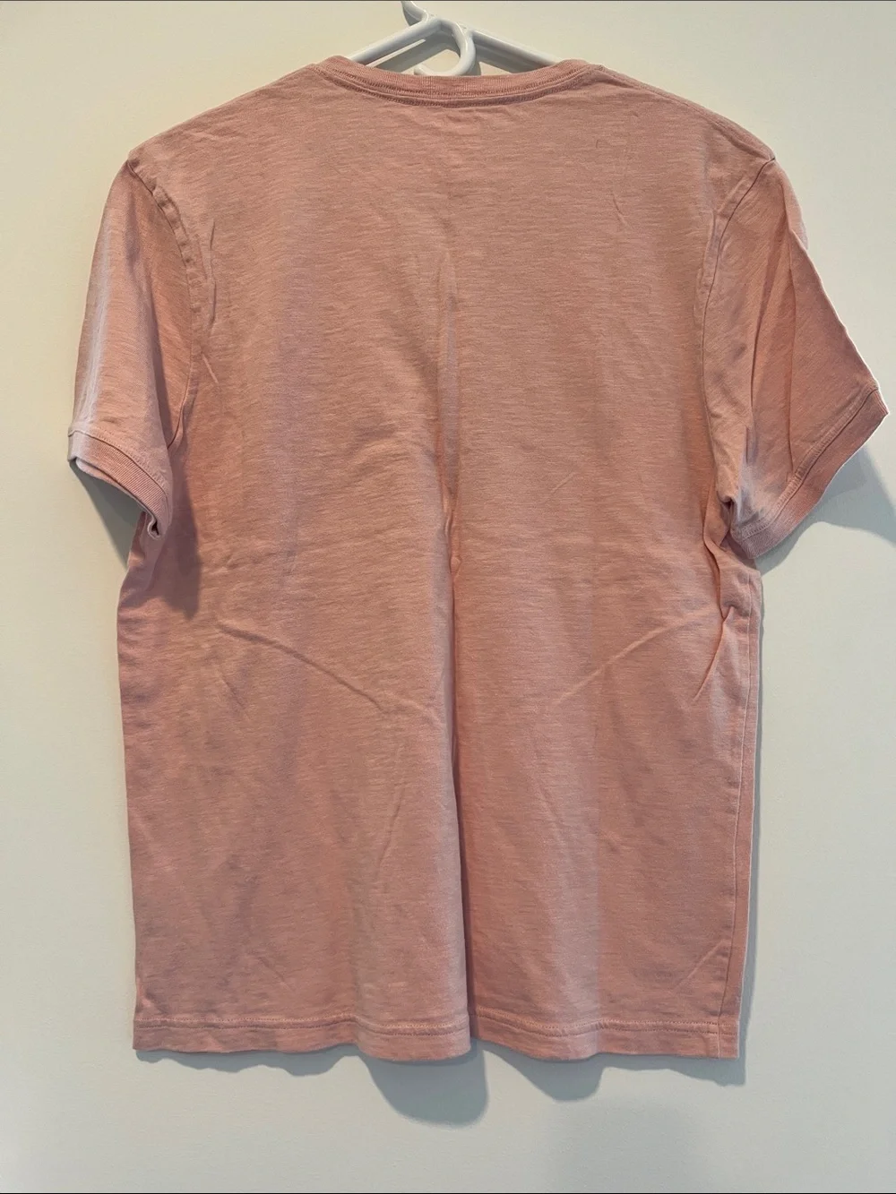 J. Crew Men’s Light Pink Short-Sleeve Henley